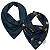 BABADOR BANDANA BABY JOY FOGUETE MARINHO - Imagem 1