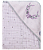 TOALHA SOFT BABY JOY CLASSICOS LAVANDA - Imagem 1