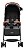 CARRINHO PREMIUM BABY AVANTI GARDEN BLACK CINZA - Imagem 2