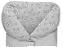 PORTA BEBE BUBLIM MALHAS URSOS - Imagem 1