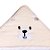 TOALHA SOFT KARINHO BORDADOS URSO BEGE - Imagem 2