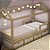 JOGO DE MINE CAMA PAPI FRIENDS LOSANGO ROSA - Imagem 1