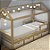 JOGO DE MINE CAMA PAPI FRIENDS LOSANGO CINZA - Imagem 1