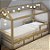 JOGO DE MINE CAMA PAPI FRIENDS LOSANGO BRANCO - Imagem 1