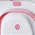 BANHEIRA DOBRAVEL BABY ROSA - Imagem 3