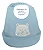 BABADOR BABY PEGA MIGALHAS SILICONE AZUL - Imagem 2