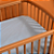 LENCOL PAPI BABY AMERICANO - 150 FIOS AZUL - Imagem 1