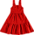 VESTIDO PULLA BULLA 53710 VERMELHO 1 ANO - Imagem 1