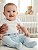 CALCA LEGGING PIMPOLHO JEANS CLARO 0/5 MESES - Imagem 1