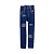 CALCA LEGGING PIMPOLHO JEANS ESCURO 0/5 MESES - Imagem 2