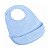 BABADOR SILICONE SOFT PIMPOLHO AZUL - Imagem 1