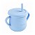 COPO PIMPOLHO SILICONE AZUL - Imagem 1