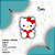 Kit Cortador e Marcador Hello Kitty Sentada 02 - Imagem 1
