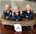 Trio monge da sabedoria P (azul marinho) - Imagem 1