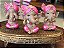 Trio Ganeshinha baby (rosa  perolado) - Imagem 1