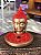 Incensário Busto Buda (vermelho/dourado) - Imagem 1