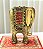 Elefante Alto (dourado com vermelho) - Imagem 1