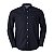 Camisa Tommy Hilfiger Masculina Oxford Regular Fit Preta - Imagem 1
