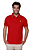 Camisa Polo Ralph Lauren Masculina Custom Fit Cor Vermelha - Imagem 1