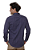 Camisa Tommy Hilfiger Masculina Regular Fit Xadrez Azul - Imagem 3