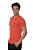 Camiseta Abercrombie Masculina Basica Outline Cor Orange - Imagem 2