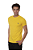 Camiseta Abercrombie Masculina basica Outline Cor Amarela - Imagem 2