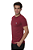 Camiseta Abercrombie Masculina Basica Outline Cor Vinho - Imagem 2