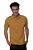 Camisa Polo Ralph Lauren Custom Fit Cor Caramelo - Imagem 3