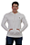 Camiseta Lacoste Masculina Moletinho Manga Longa Hoodie Branco - Imagem 1
