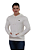 Camiseta Lacoste Masculina Moletinho Manga Longa Hoodie Branco - Imagem 2