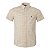 Camisa Ralph Lauren Masculina Custom Fit Quadriculada Bege - Imagem 1