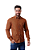 Camisa Ralph Lauren Masculina Custom Fit Quadriculada Orange - Imagem 4