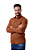Camisa Ralph Lauren Masculina Custom Fit Quadriculada Orange - Imagem 5