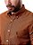 Camisa Ralph Lauren Masculina Custom Fit Quadriculada Orange - Imagem 6