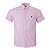 Camisa Ralph Lauren Masculina Custom Fit Quadriculada Rosa - Imagem 1