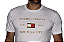 Camiseta Tommy Hilfiger Masculina NY Bordada Cor Branca - Imagem 2