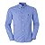 Camisa Ralph Lauren Masculina Xadrez Azul Cornflower - Imagem 1
