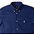Camisa Ralph Lauren Masculina Oxford Cor Azul Noite - Imagem 2