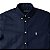 Camisa Ralph Lauren Masculina Oxford Marinho Poney Azul - Imagem 2