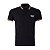 Polo Aeropostale Masculina Piquet Cor Preta - Imagem 1