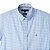 Camisa Tommy Hilfiger Masculina Xadrez Ginghan Branca/Azul - Imagem 2