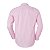 Camisa Tommy Hilfiger Masculina Xadrez Ginghan Branca/Rosa - Imagem 3