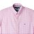 Camisa Tommy Hilfiger Masculina Xadrez Ginghan Branca/Rosa - Imagem 2