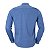 Camisa Ralph Lauren Masculina Genova Monocromatica Cor Azul - Imagem 3