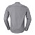 Camisa Ralph Lauren Masculina Algodão Monocromatica Cor Cinza - Imagem 3