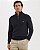 Suéter Ralph Lauren Crewneck Ziper Parcial Cor Marinho - Imagem 2
