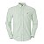 Camisa  Ralph Lauren Masculina Oxford Listrada Cor Verde - Imagem 1