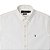 Camisa Ralph Lauren Masculina Custom Fit Sarja Manga Curta Cor Off White - Imagem 2