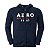 Moletom Aeropostale Masculino Ziper New York Cor Marinho - Imagem 1