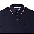 Polo Tommy Hilfiger Masculina Tipped Slim Cor Marinho - Imagem 2